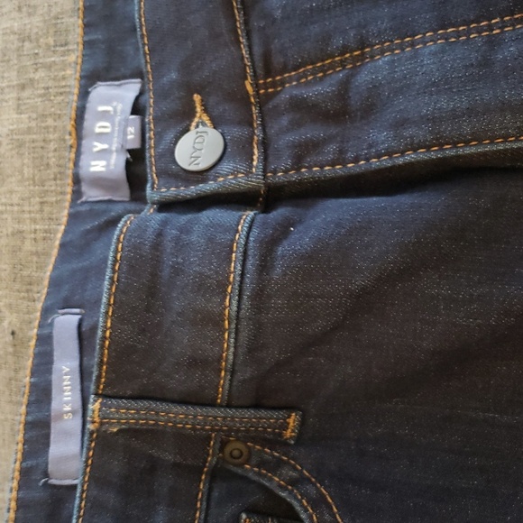 NYDJ Skinny Jeans Dark Wash Size 12 Style #MSSD8706 - Picture 7 of 11